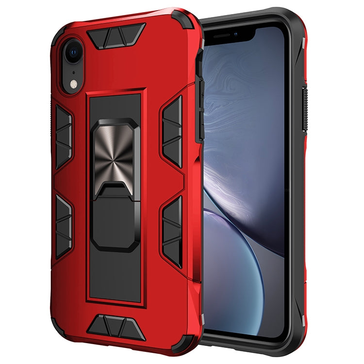 Armor Shockproof TPU + PC Magnetic Protective Case with Invisible Holder, For iPhone 11 Pro Max, For iPhone XS / X, For iPhone XR, For iPhone XS Max