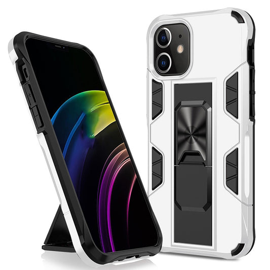 Armor Shockproof TPU + PC Magnetic Protective Case with Invisible Holder, For iPhone 12 mini, For iPhone 12 / 12 Pro, For iPhone 12 Pro Max, For LG K51