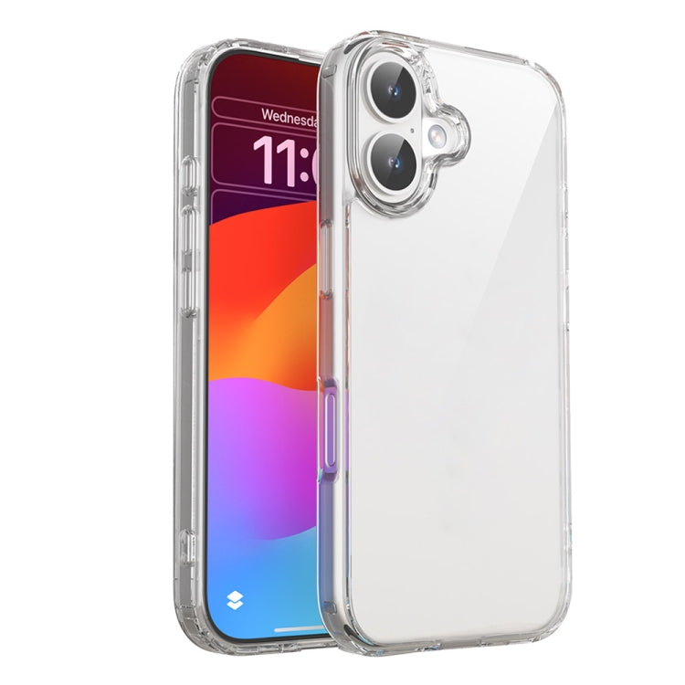 Mutural Ice Series TPU Phone Case, For iPhone 16 Pro Max, For iPhone 16 Pro, For iPhone 16 Plus, For iPhone 16, For iPhone 15 Pro Max, For iPhone 15 Pro