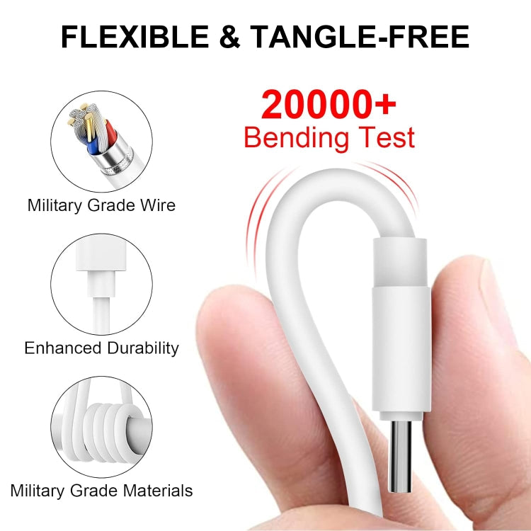 Fast Charging Data Cable, Length: 1m, Type-C to Type-C PD 60W, Type-C to 8 Pin, USB to 8 Pin, USB to Type-C