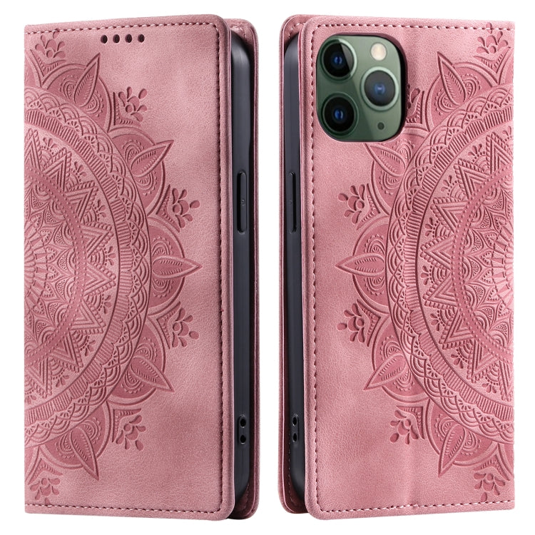 Totem Embossed Magnetic Leather Phone Case, For iPhone 12 mini, For iPhone 11 Pro Max, For iPhone 11, For iPhone 11 Pro