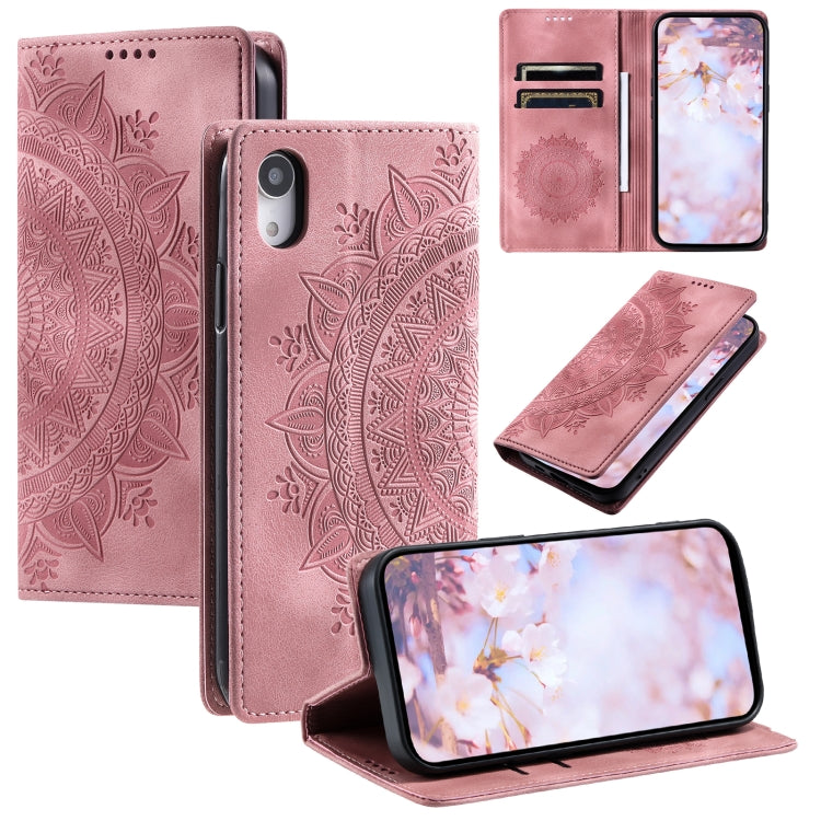 Totem Embossed Magnetic Leather Phone Case, For iPhone 11 Pro Max, For iPhone 11, For iPhone 11 Pro, For iPhone XS / S, For iPhone XR