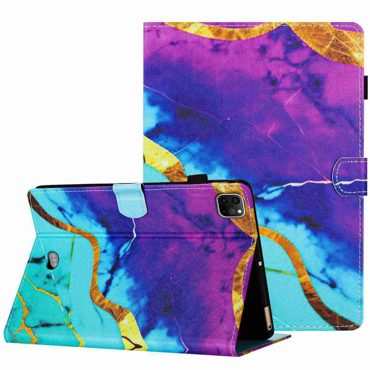 Marble Pattern Stitching Smart Leather Tablet Case, For iPad mini 2024 / mini 6, For iPad 11 Pro 2024 / 2020 / Air 4 10.9, For iPad 10th Gen 10.9 2022, For iPad 10.2 2020 / 2019, For iPad mini 5 / 4 / 3 / 2 / 1