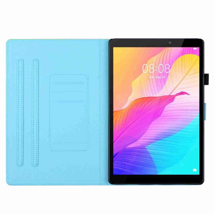 Marble Pattern Stitching Smart Leather Tablet Case, For iPad 9.7 2018 / 2017