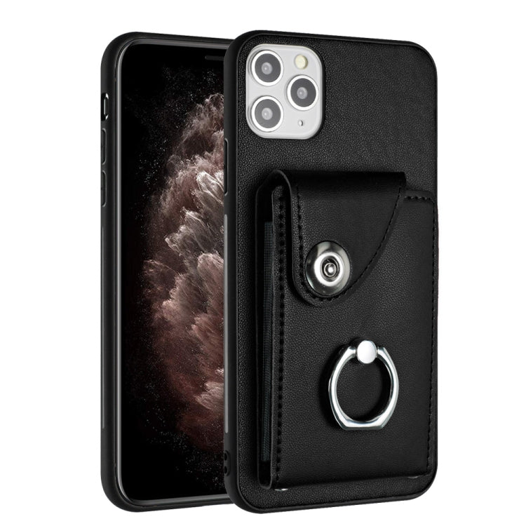 Organ Card Bag Ring Holder Phone Case, For iPhone 12 mini, For iPhone 11 Pro Max, For iPhone 11, For iPhone 11 Pro