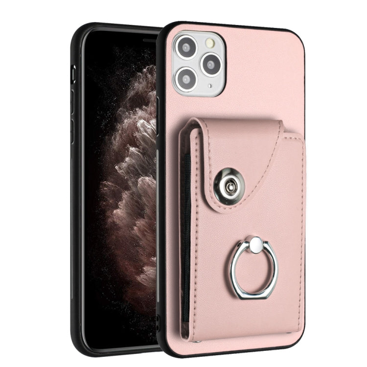 Organ Card Bag Ring Holder Phone Case, For iPhone 12 mini, For iPhone 11 Pro Max, For iPhone 11, For iPhone 11 Pro