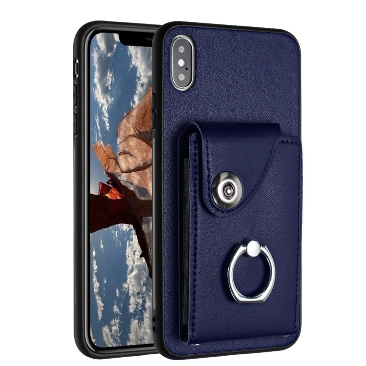 Organ Card Bag Ring Holder Phone Case, For iPhone 12 mini, For iPhone 11 Pro Max, For iPhone 11, For iPhone 11 Pro, For iPhone X / XS