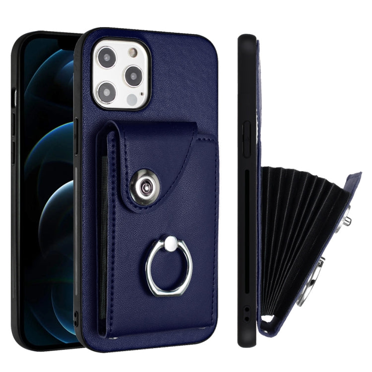 Organ Card Bag Ring Holder Phone Case, For iPhone 12 mini, For iPhone 11 Pro Max, For iPhone 11, For iPhone 11 Pro