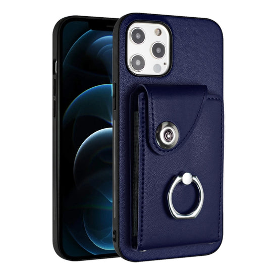 Organ Card Bag Ring Holder Phone Case, For iPhone 12 mini, For iPhone 11 Pro Max, For iPhone 11, For iPhone 11 Pro