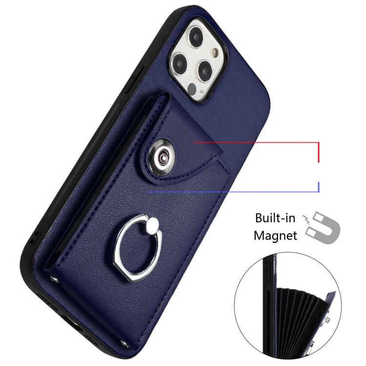 Organ Card Bag Ring Holder Phone Case, For iPhone 12 mini, For iPhone 11 Pro Max, For iPhone 11, For iPhone 11 Pro, For iPhone X / XS