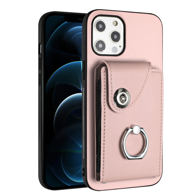 Organ Card Bag Ring Holder Phone Case, For iPhone 12 mini, For iPhone 11 Pro Max, For iPhone 11, For iPhone 11 Pro, For iPhone X / XS