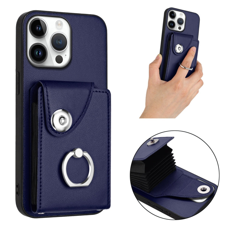 Organ Card Bag Ring Holder Phone Case, For iPhone 16 Pro Max, For iPhone 16 Pro, For iPhone 16 Plus, For iPhone 16, For iPhone 15 Pro Max