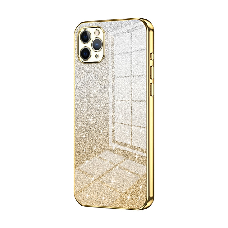 Gradient Glitter Powder Electroplated Phone Case, For iPhone 12, For iPhone 12 Pro Max, For iPhone 12 Pro, For iPhone 11 Pro Max