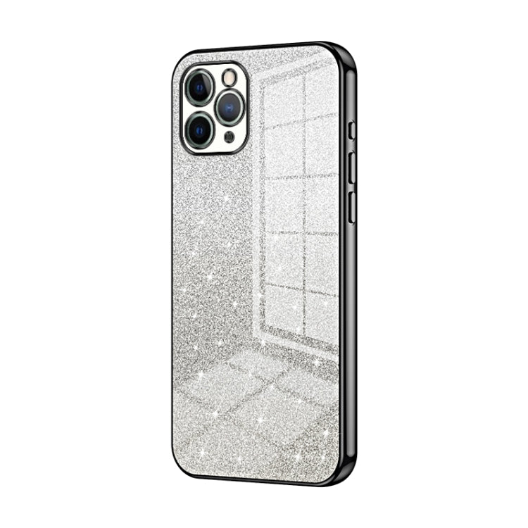 Gradient Glitter Powder Electroplated Phone Case, For iPhone 11 Pro, For iPhone X / XS, For iPhone XR