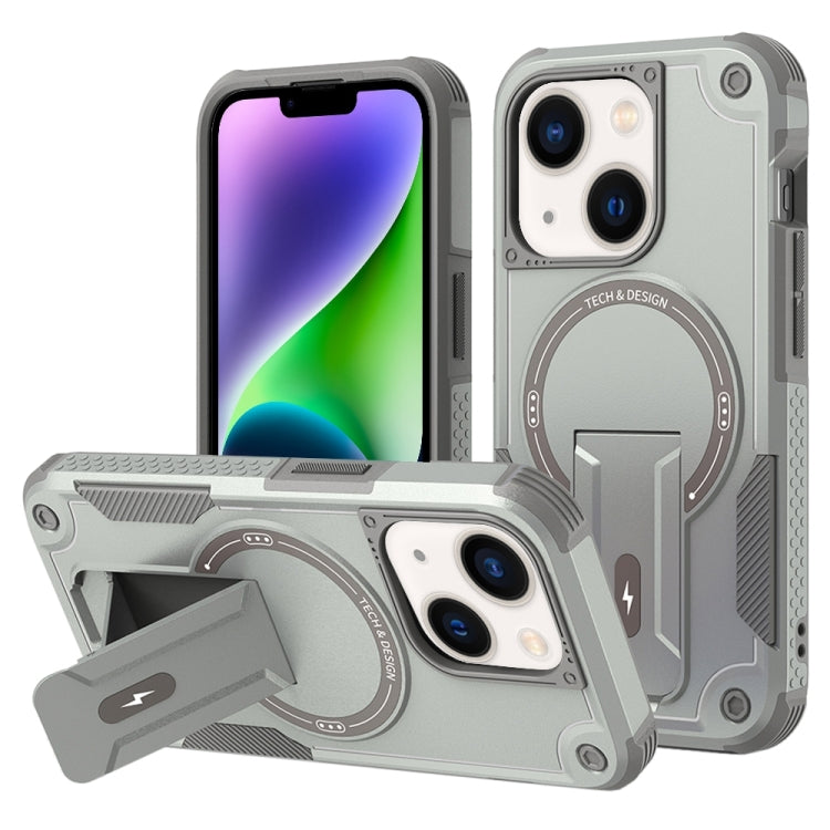 Armor Magsafe Holder PC Hybrid TPU Phone Case, For iPhone 15 Plus, For iPhone 15, For iPhone 14 Plus, For iPhone 14, For iPhone 14 Pro, For iPhone 14 Pro Max