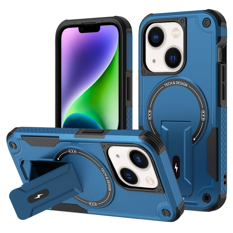 Armor Magsafe Holder PC Hybrid TPU Phone Case, For iPhone 15 Plus, For iPhone 15, For iPhone 14 Plus, For iPhone 14, For iPhone 14 Pro, For iPhone 14 Pro Max