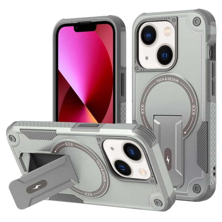 Armor Magsafe Holder PC Hybrid TPU Phone Case, For iPhone 13 Pro Max, For iPhone 13 Pro, For iPhone 13, For iPhone 12 Pro Max