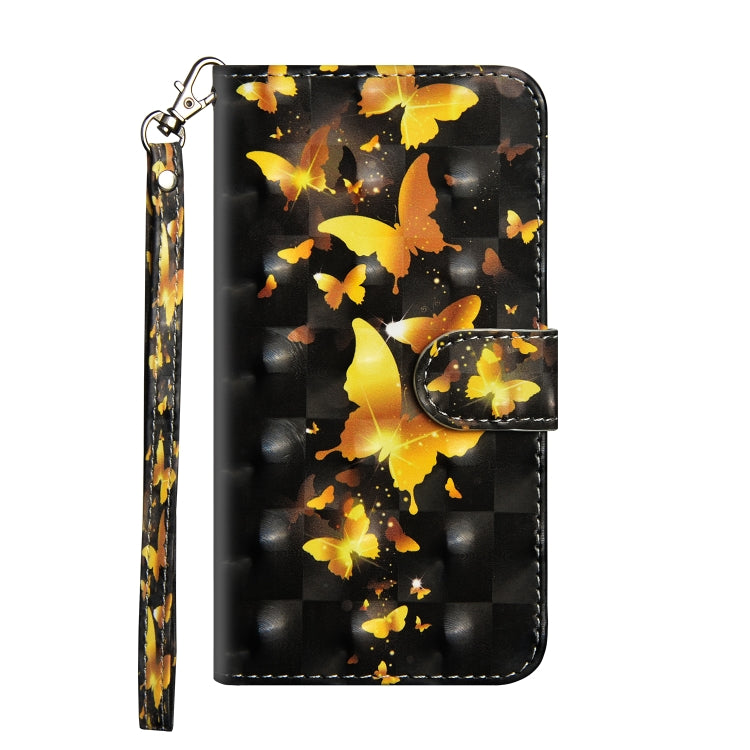 3D Painting Pattern Horizontal Flip TPU + PU Leather Case with Holder & Card Slots & Wallet & Lanyard, For LG K30 (2019), For LG K40S, For LG K41S