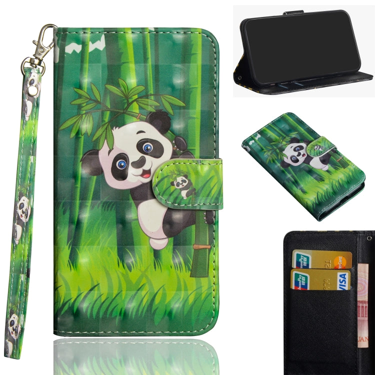 3D Painting Pattern Horizontal Flip TPU + PU Leather Case with Holder & Card Slots & Wallet & Lanyard, For LG K30 (2019), For LG K40S, For LG K41S