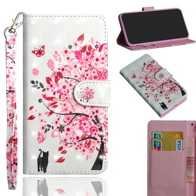 3D Painting Pattern Horizontal Flip TPU + PU Leather Case with Holder & Card Slots & Wallet & Lanyard, For LG K30 (2019), For LG K40S, For LG K41S