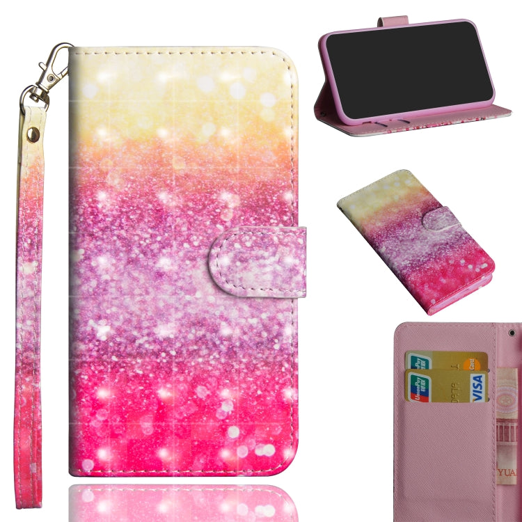 3D Painting Pattern Horizontal Flip TPU + PU Leather Case with Holder & Card Slots & Wallet & Lanyard, For LG K30 (2019), For LG K40S, For LG K41S