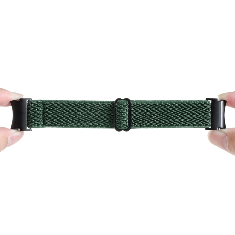 Wave Braided Nylon Watch Band