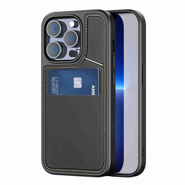 DUX DUCIS Rafi II Series MagSafe Magnetic Holder RFID Phone Case, For iPhone 14 / 13, For iPhone 14 Pro, For iPhone 14 Pro Max, For iPhone 13 Pro Max, For iPhone 13 Pro