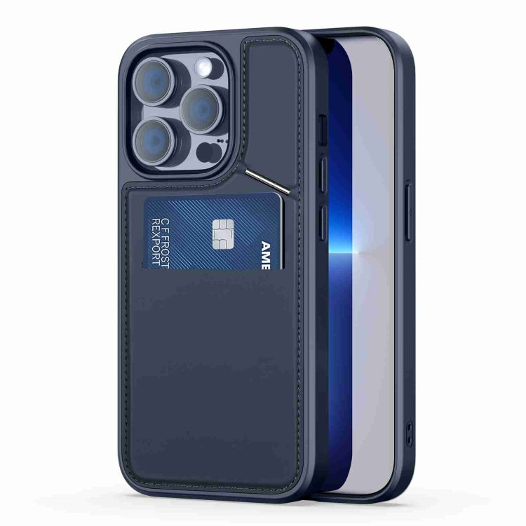 DUX DUCIS Rafi II Series MagSafe Magnetic Holder RFID Phone Case, For iPhone 14 / 13, For iPhone 14 Pro, For iPhone 14 Pro Max, For iPhone 13 Pro Max, For iPhone 13 Pro
