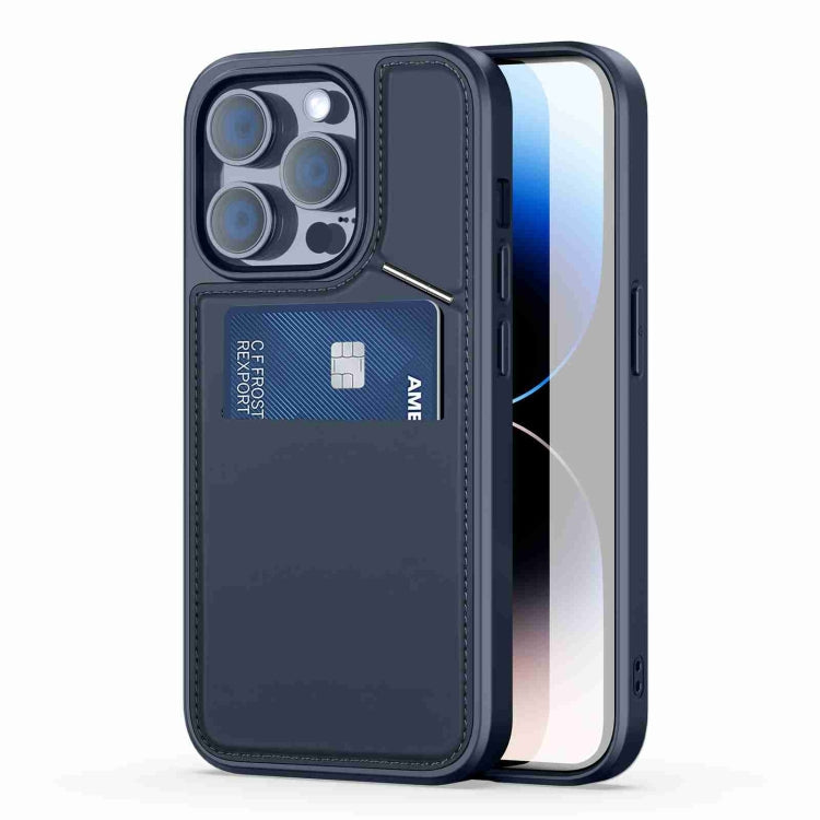 DUX DUCIS Rafi II Series MagSafe Magnetic Holder RFID Phone Case, For iPhone 14 / 13, For iPhone 14 Pro, For iPhone 14 Pro Max, For iPhone 13 Pro Max, For iPhone 13 Pro