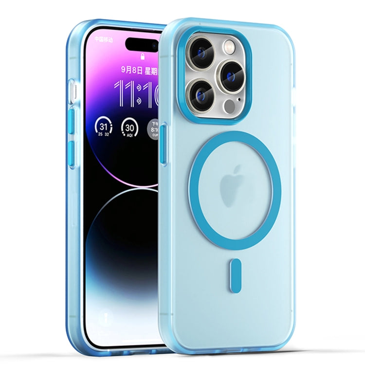 MagSafe Frosted Translucent TPU + PC Full Coverage Phone Case, For iPhone 14 Plus, For iPhone 14, For iPhone 14 Pro