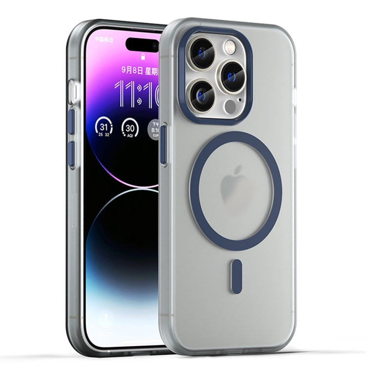 MagSafe Frosted Translucent TPU + PC Full Coverage Phone Case, For iPhone 16 Pro Max, For iPhone 16 Pro, For iPhone 16 Plus