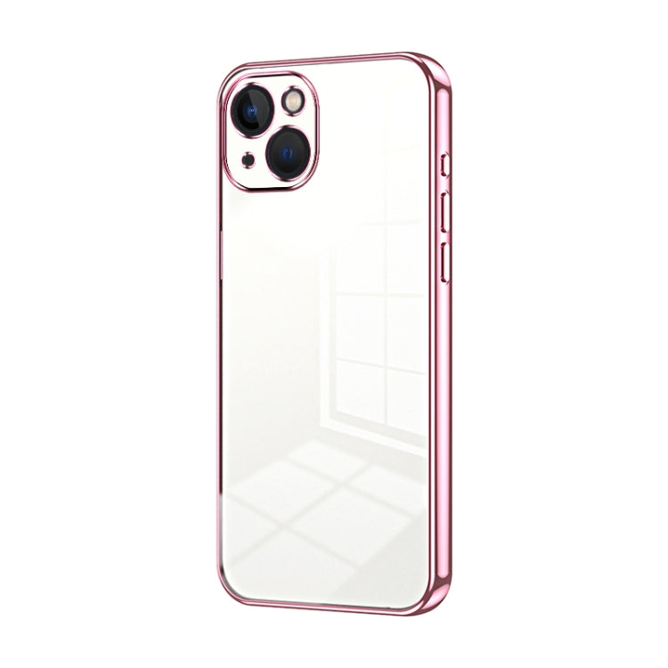 Transparent Plating Fine Hole Phone Case, For iPhone SE 2022 / 2020 / 8 / 7, For iPhone 13 Pro Max, For iPhone 13 Pro, For iPhone 13