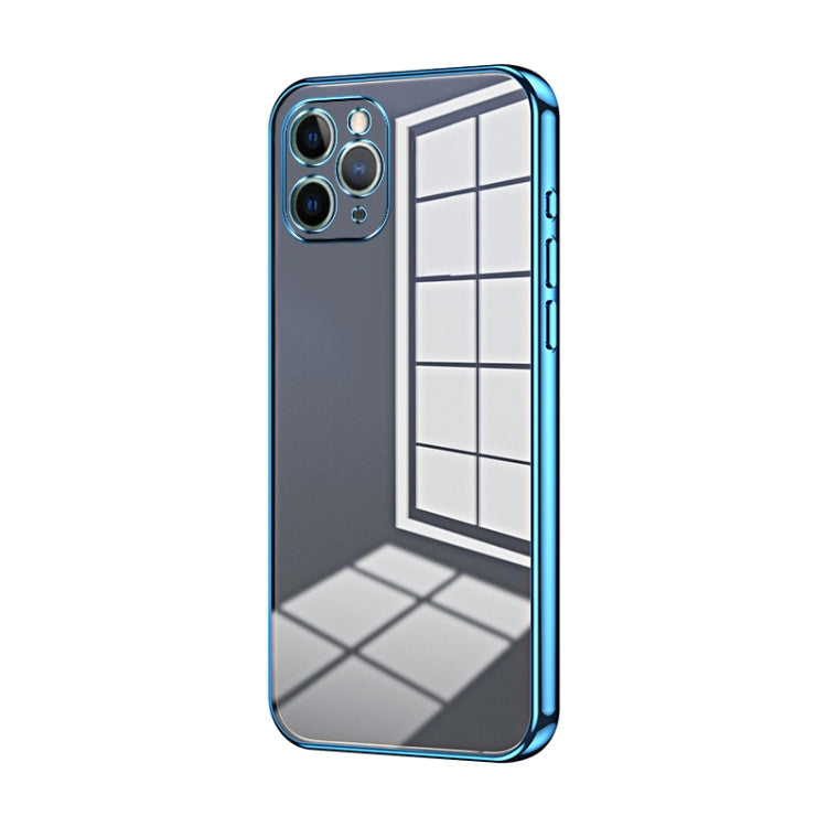 Transparent Plating Fine Hole Phone Case, For iPhone 11 Pro, For iPhone X / XS, For iPhone XR