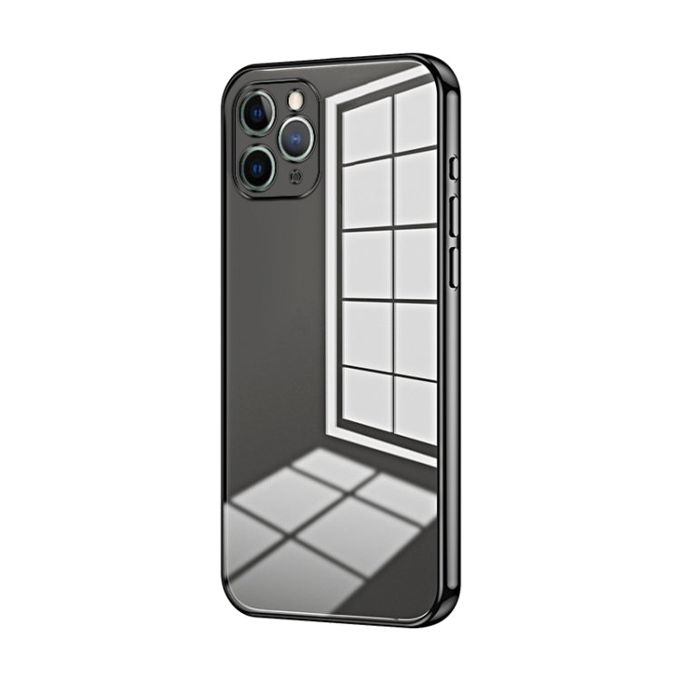 Transparent Plating Fine Hole Phone Case, For iPhone 11 Pro, For iPhone X / XS, For iPhone XR