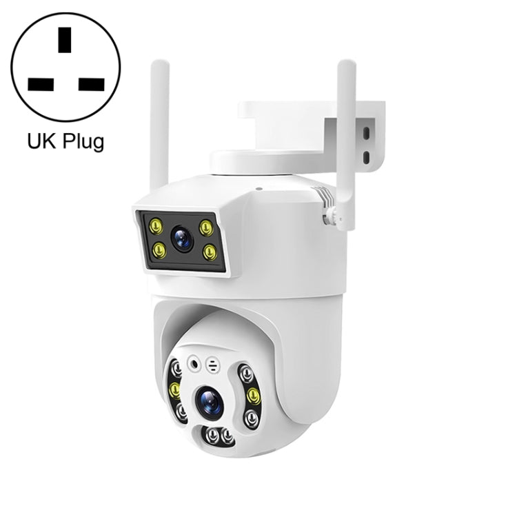 QX106 2MP Outdoor Waterproof WiFi Dual Lens Surveillance Camera, QX106