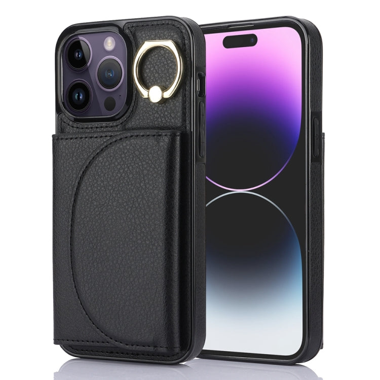 YM007 Ring Holder Card Bag Skin Feel Phone Case, For iPhone 14 Pro, For iPhone 14 Pro Max, For iPhone SE 2020 / 2020 / 8 / 7, For iPhone 13 Pro Max, For iPhone 13 Pro