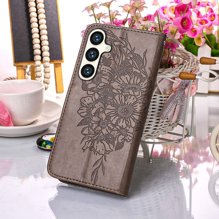 Embossed Butterfly Leather Phone Case, For Samsung Galaxy S24 5G, For Samsung Galaxy M34 5G / F34 5G, For Samsung Galaxy M54 5G / F54 5G, For Samsung Galaxy M14 5G Global