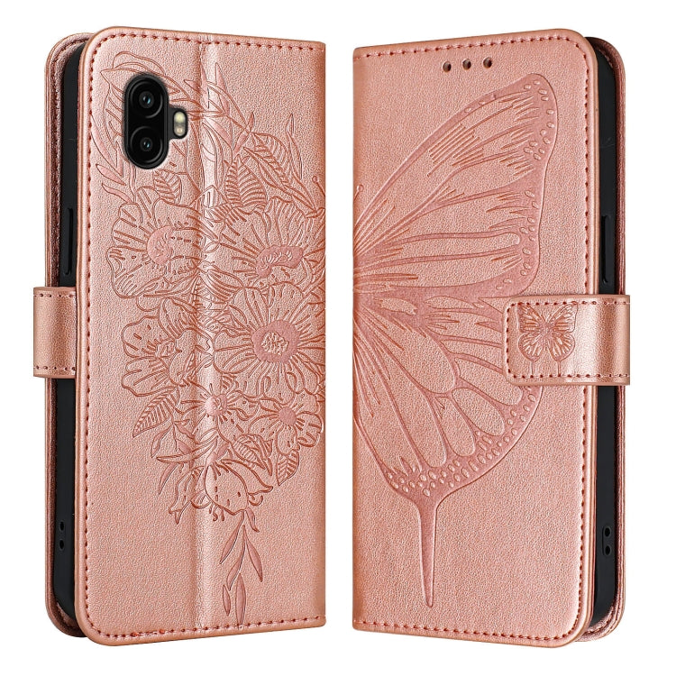 Embossed Butterfly Leather Phone Case, For Samsung Galaxy Xcover6 Pro, For Samsung Galaxy M52 5G, For Samsung Galaxy M32 4G Global / M22, For Samsung Galaxy A41 EU