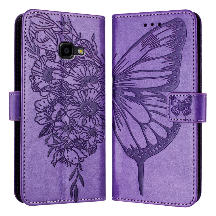 Embossed Butterfly Leather Phone Case, For Samsung Galaxy A40, For Samsung Galaxy A10 / M10 EU, For Samsung Galaxy Xcover 4s / Xcover 4, For Samsung Galaxy S10e