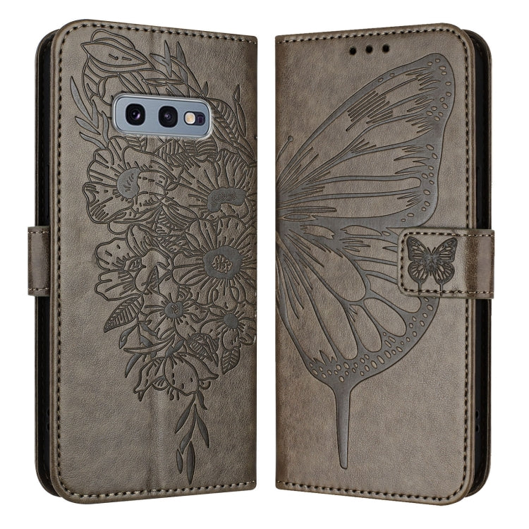 Embossed Butterfly Leather Phone Case, For Samsung Galaxy A40, For Samsung Galaxy A10 / M10 EU, For Samsung Galaxy Xcover 4s / Xcover 4, For Samsung Galaxy S10e