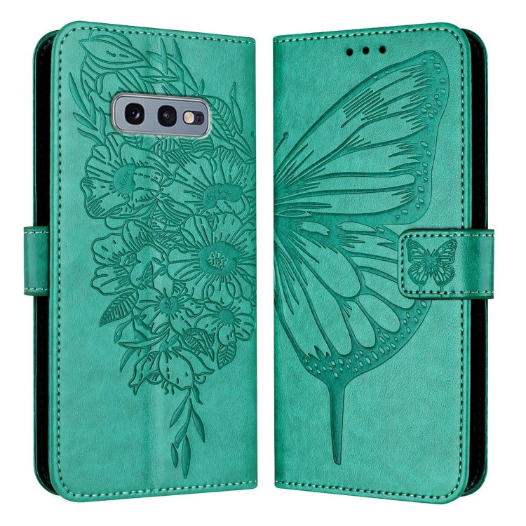 Embossed Butterfly Leather Phone Case, For Samsung Galaxy A40, For Samsung Galaxy A10 / M10 EU, For Samsung Galaxy Xcover 4s / Xcover 4, For Samsung Galaxy S10e