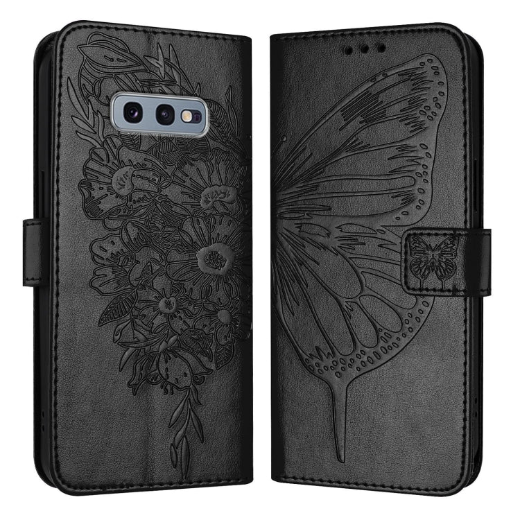 Embossed Butterfly Leather Phone Case, For Samsung Galaxy A40, For Samsung Galaxy A10 / M10 EU, For Samsung Galaxy Xcover 4s / Xcover 4, For Samsung Galaxy S10e