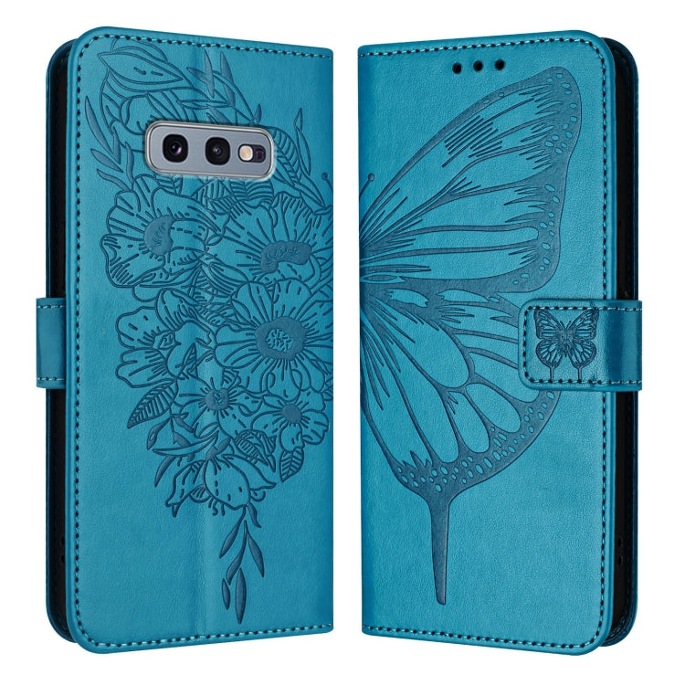 Embossed Butterfly Leather Phone Case, For Samsung Galaxy A40, For Samsung Galaxy A10 / M10 EU, For Samsung Galaxy Xcover 4s / Xcover 4, For Samsung Galaxy S10e