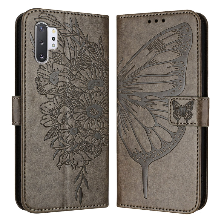 Embossed Butterfly Leather Phone Case, For Samsung Galaxy A20s, For Samsung Galaxy Note10, For Samsung Galaxy Note10+, For Samsung Galaxy A20e / A10e