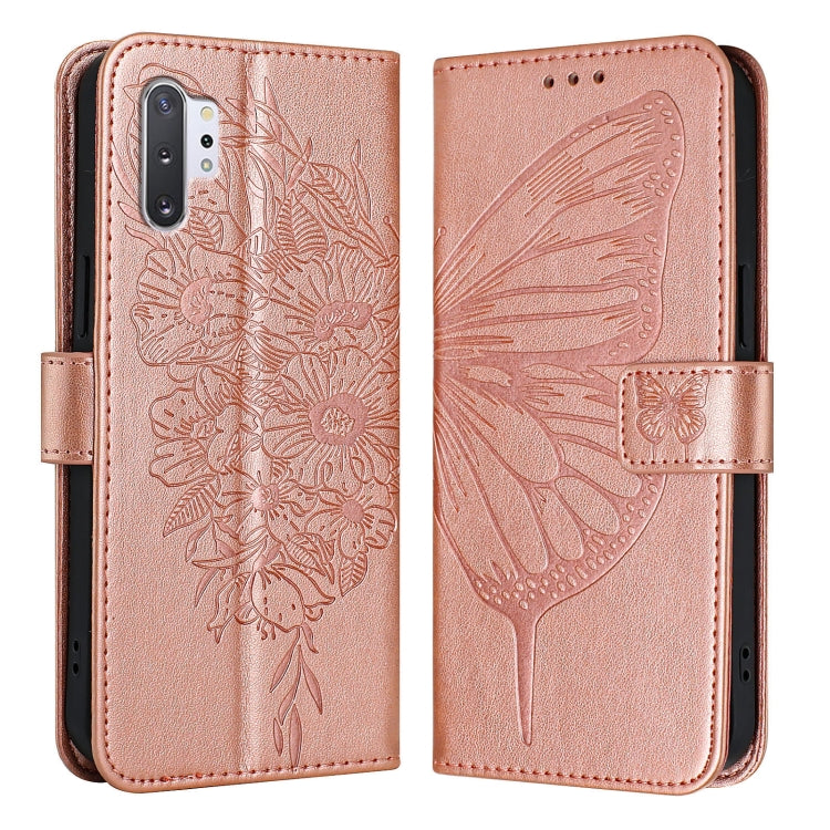 Embossed Butterfly Leather Phone Case, For Samsung Galaxy A20s, For Samsung Galaxy Note10, For Samsung Galaxy Note10+, For Samsung Galaxy A20e / A10e