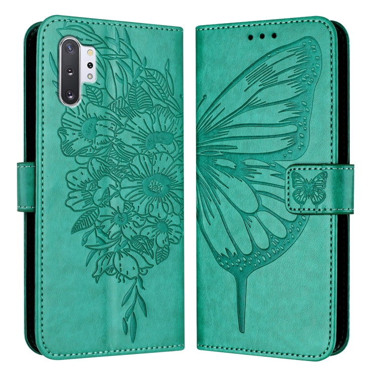 Embossed Butterfly Leather Phone Case, For Samsung Galaxy A20s, For Samsung Galaxy Note10, For Samsung Galaxy Note10+, For Samsung Galaxy A20e / A10e