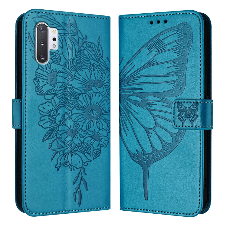 Embossed Butterfly Leather Phone Case, For Samsung Galaxy A20s, For Samsung Galaxy Note10, For Samsung Galaxy Note10+, For Samsung Galaxy A20e / A10e