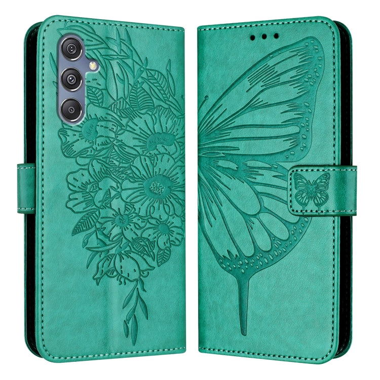 Embossed Butterfly Leather Phone Case, For Samsung Galaxy S24 5G, For Samsung Galaxy M34 5G / F34 5G, For Samsung Galaxy M54 5G / F54 5G, For Samsung Galaxy M14 5G Global