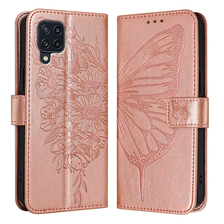 Embossed Butterfly Leather Phone Case, For Samsung Galaxy Xcover6 Pro, For Samsung Galaxy M52 5G, For Samsung Galaxy M32 4G Global / M22, For Samsung Galaxy A41 EU