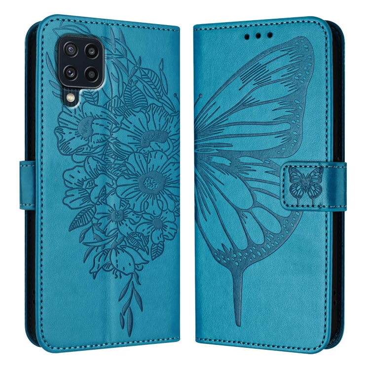 Embossed Butterfly Leather Phone Case, For Samsung Galaxy Xcover6 Pro, For Samsung Galaxy M52 5G, For Samsung Galaxy M32 4G Global / M22, For Samsung Galaxy A41 EU